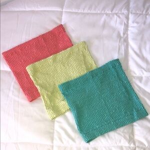 NO BOUNDARIES Lot of 3 Women’s Strechy Tube Tops Pink Green Teal Medium (8-10)